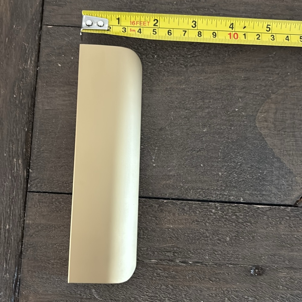 New 25 Drawer Pulls/Handles Matte Gold with screws - Picture 5 of 7
